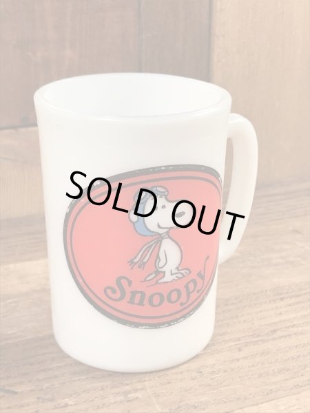 60年代のスヌーピーのビンテージのソープマグカップ