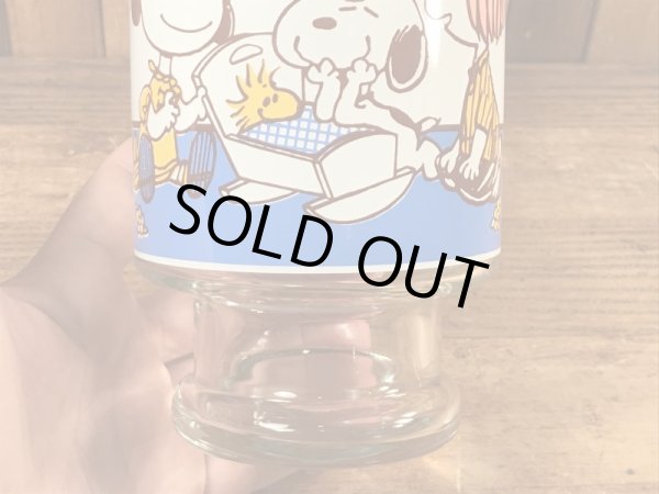 70年代のスヌーピーのヴィンテージのビッググラス