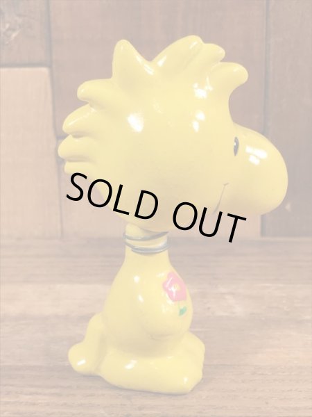 70年代のスヌーピーのウッドストックのビンテージのボビングヘッド