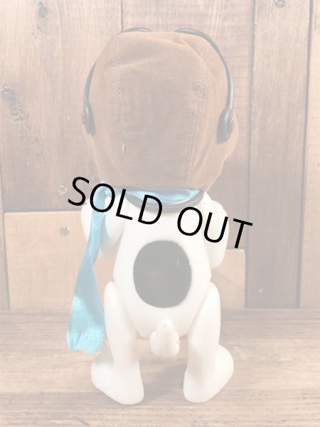 60年代のフライングエースのスヌーピーのヴィンテージのポケットドール