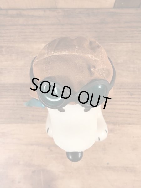 60年代のフライングエースのスヌーピーのビンテージのポケットドール