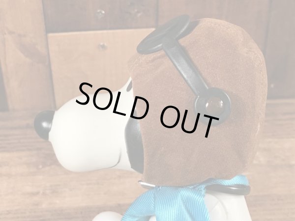 フライングエースのスヌーピーのビンテージのトイ