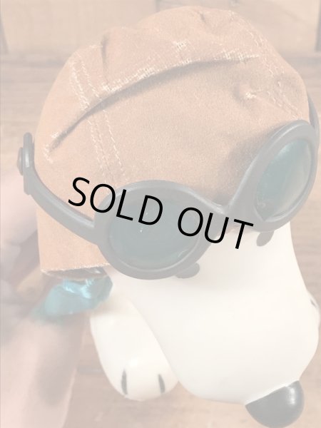 60年代のフライングエースのスヌーピーのビンテージのポケットドール