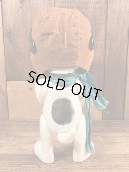 フライングエースのスヌーピーのヴィンテージトイ