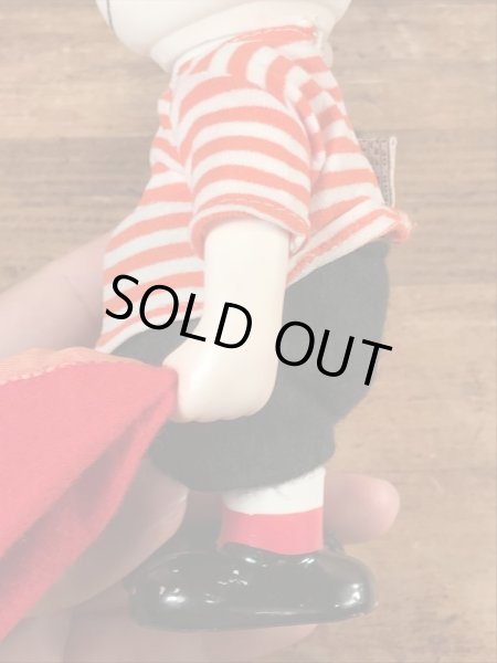 60年代のスヌーピーのライナスのビンテージのポケットドール