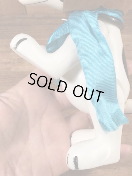 60年代のフライングエースのスヌーピーのヴィンテージのポケットドール