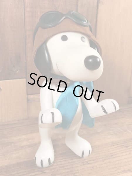 フライングエースのスヌーピーのビンテージのトイ