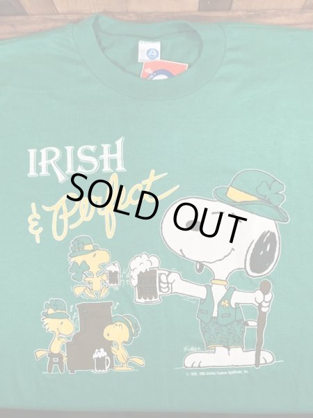 Peanuts Snoopy “Irish & Perfect” T-Shirt スヌーピー ビンテージ T ...