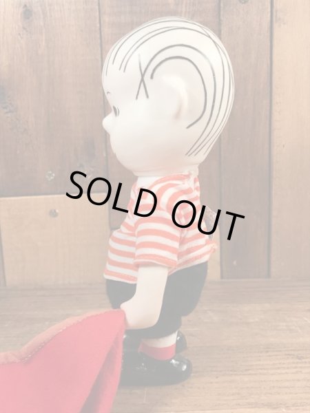 スヌーピーのライナスのヴィンテージのおもちゃ