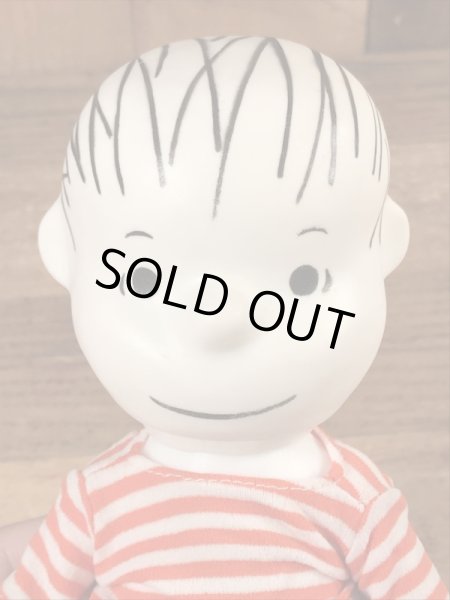 60年代のスヌーピーのライナスのビンテージのポケットドール