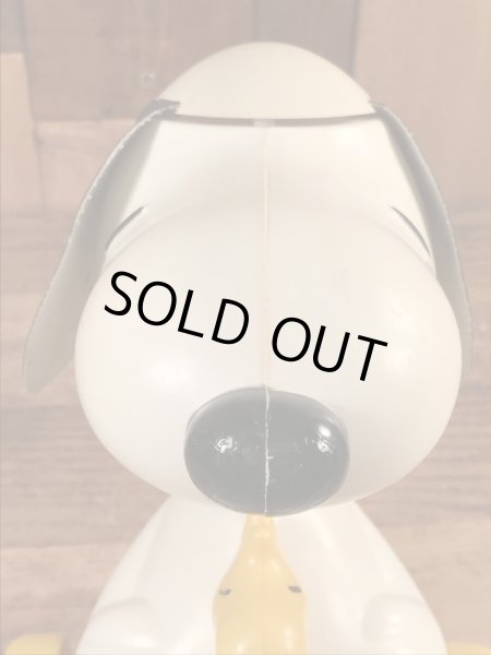 70年代のスヌーピーのビンテージのプルトイ