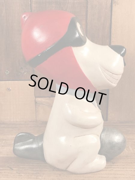 60~70年代のレッドバロンのスヌーピーのビンテージの置物