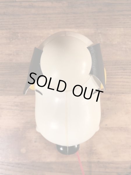 70年代のスヌーピーのビンテージのプルトイ