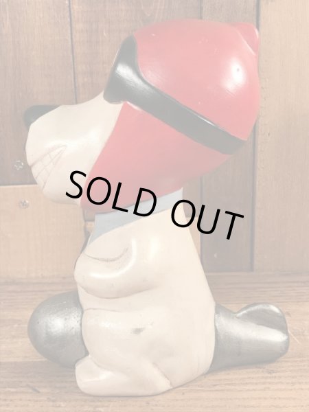 レッドバロンのスヌーピーのヴィンテージのトイ