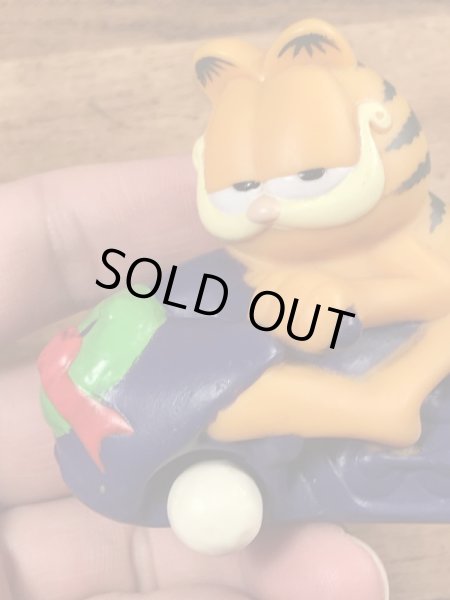 90年代のカールスジュニアのガーフィールドのビンテージのミールトイ