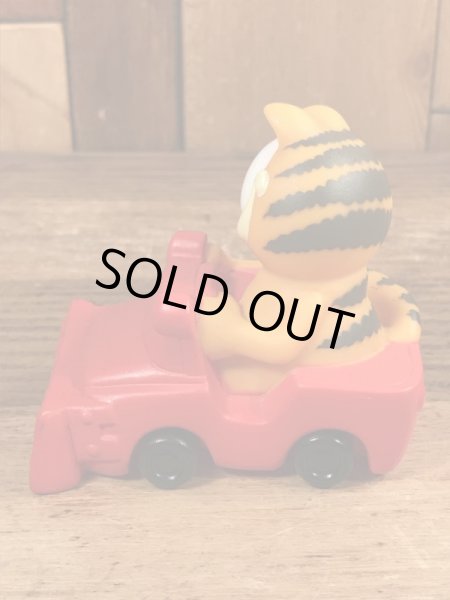 カールスジュニアのガーフィールドのビンテージのミールトイ