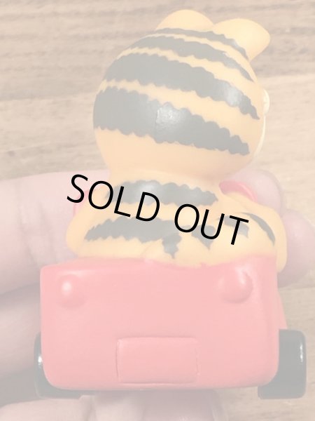 カールスジュニアのガーフィールドのビンテージのミールトイ