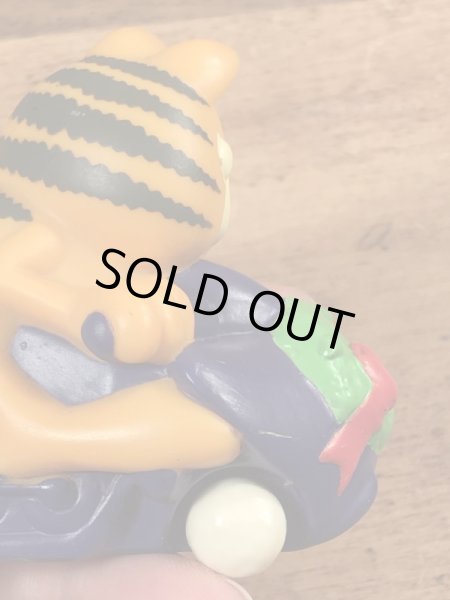 90年代のカールスジュニアのガーフィールドのビンテージのミールトイ