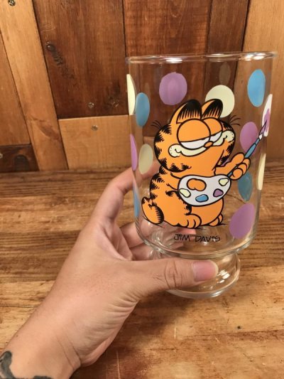 画像3: Garfield “Painter” Big Glass　ガーフィールド　ビンテージ　ビッググラス　70~80年代