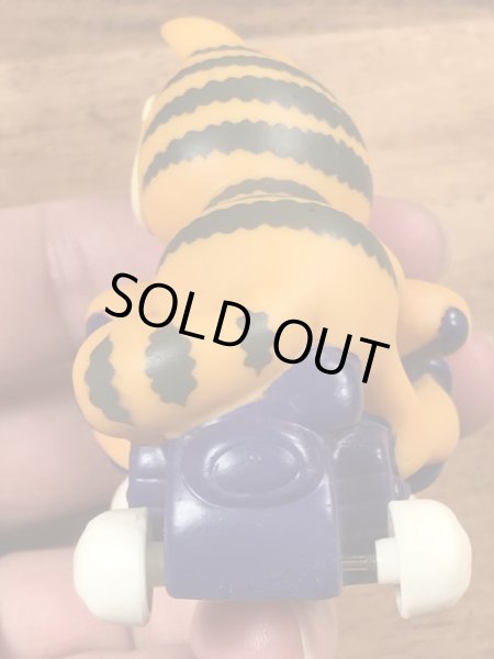 90年代のカールスジュニアのガーフィールドのビンテージのミールトイ