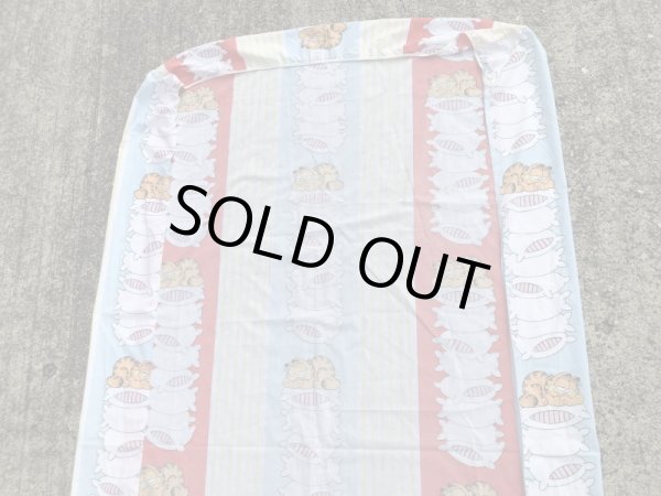 80年代のガーフィールドのビンテージのボックスシーツ