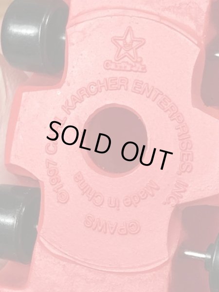 カールスジュニアのガーフィールドのビンテージのミールトイ