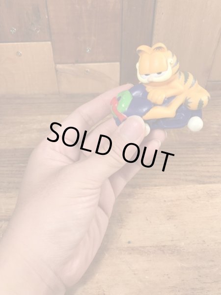 カールスジュニアのガーフィールドのヴィンテージのおもちゃ