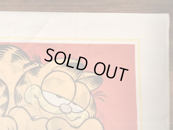 80年代のガーフィールドのヴィンテージのピローケース