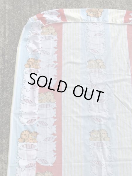 80年代のガーフィールドのビンテージのボックスシーツ