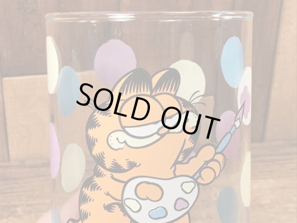 70~80年代のガーフィールドのビンテージのビッググラス