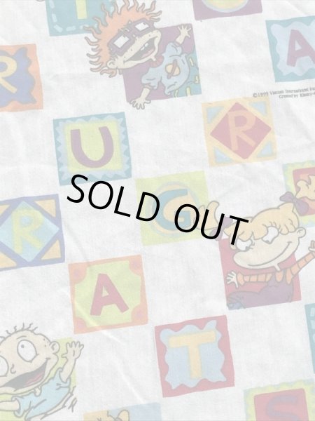 90年代のラグラッツのビンテージのフラットシーツ