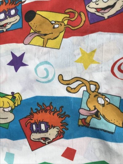 画像3: Nickelodeon Rugrats Flat Sheet　ラグラッツ　ビンテージ　フラットシーツ　ニコロデオン　90年代