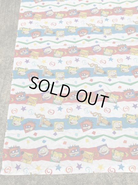 90年代のラグラッツのヴィンテージのフラットシーツ