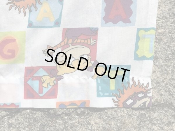 90年代のラグラッツのビンテージのフラットシーツ