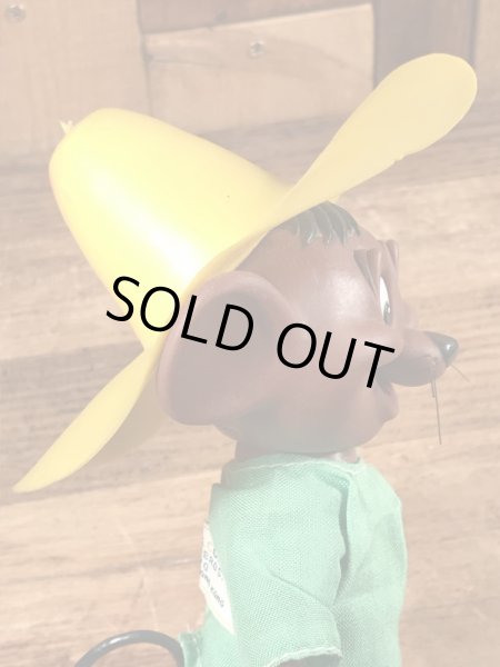 60年代のルーニーテューンズのスピーディーゴンザレスのビンテージのフィギュア