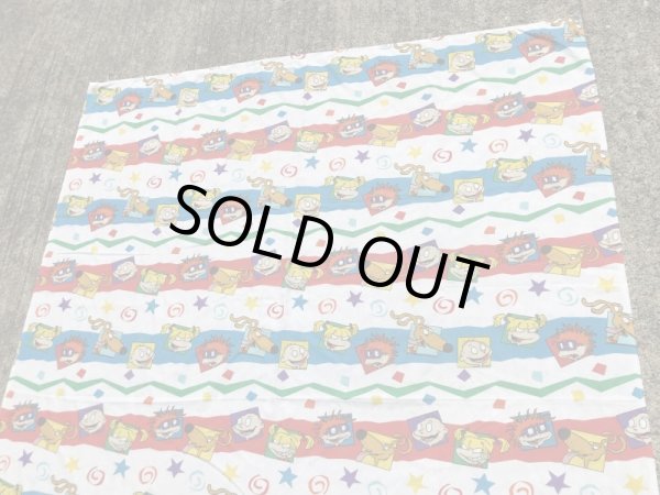 90年代のラグラッツのヴィンテージのフラットシーツ