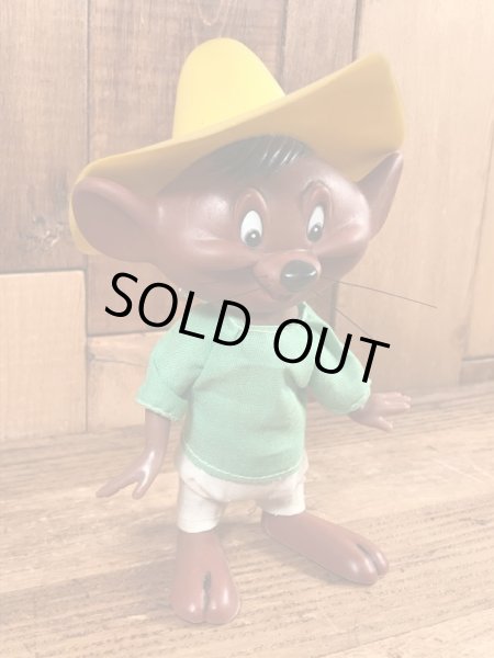 60年代のルーニーテューンズのスピーディーゴンザレスのビンテージのフィギュア