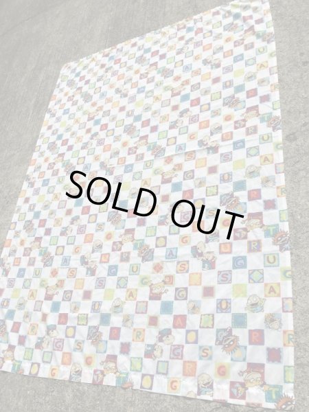 90年代のラグラッツのビンテージのフラットシーツ