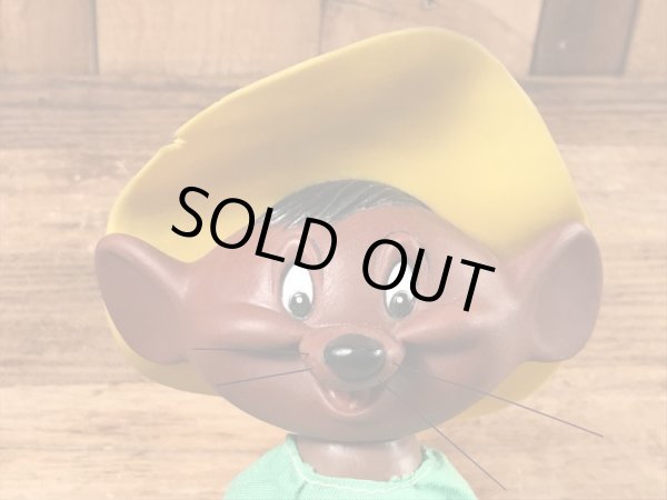 60年代のルーニーテューンズのスピーディーゴンザレスのビンテージのフィギュア