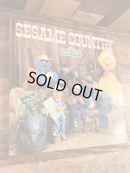 80年代のセサミストリートのビンテージのレコード