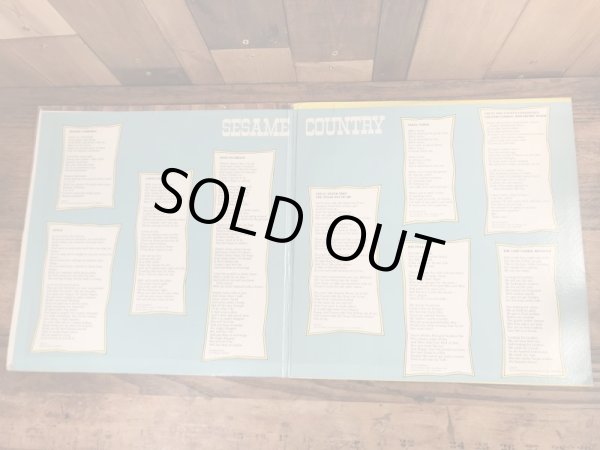 80年代のセサミストリートのビンテージのレコード