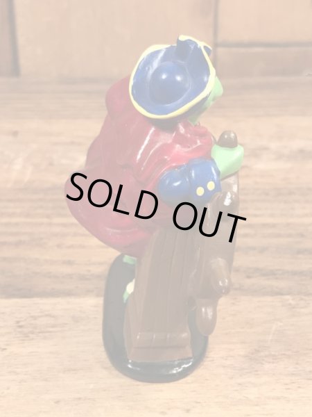 80~90年代のマペットショウのカーミットのビンテージのPVCフィギュア