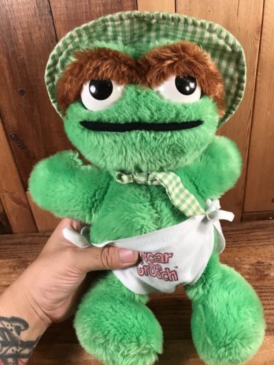 画像3: Hasbro Softies Sesame Street “Oscar the Grouch” Plush Doll　オスカー　ビンテージ　ぬいぐるみ　セサミストリート　80年代