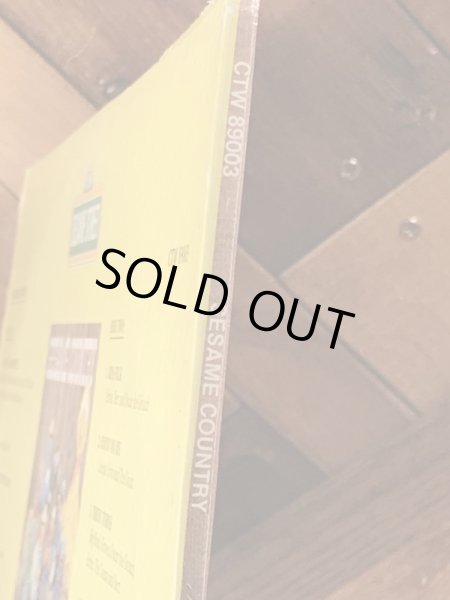 80年代のセサミストリートのビンテージのレコード