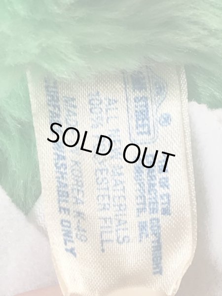 80年代のセサミストリートのオスカーのヴィンテージのぬいぐるみ