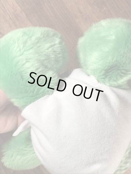 80年代のセサミストリートのオスカーのヴィンテージのぬいぐるみ