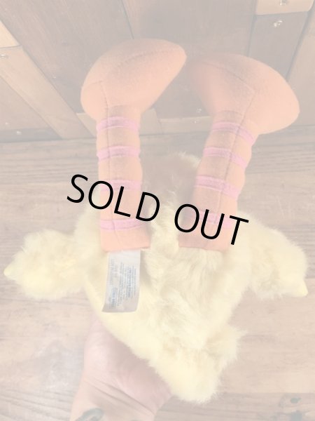 90年代のセサミストリートのビッグバードのビンテージのぬいぐるみ