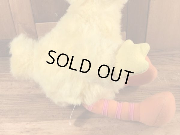 90年代のセサミストリートのビッグバードのビンテージのぬいぐるみ