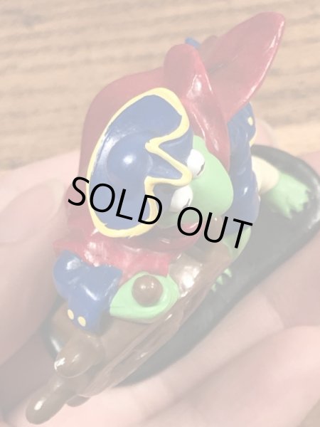 80~90年代のマペットショウのカーミットのビンテージのPVCフィギュア