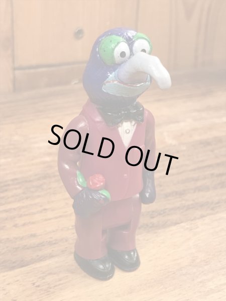 70年代のマペットショウのゴンゾのビンテージのフィギュア